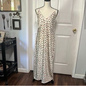 A New Day Cream and Black Spaghetti Strap Sundress
